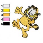 Garfield 54 Embroidery Design